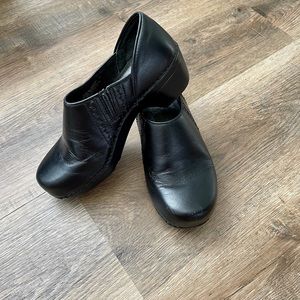 Dansko Leather Clogs